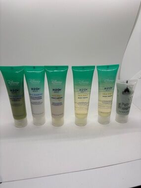 Disney Resort H2O Sea Salt Shampoo Conditioner Lotion.